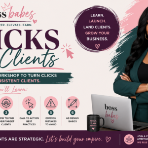 Clicks Into Clients Workshop